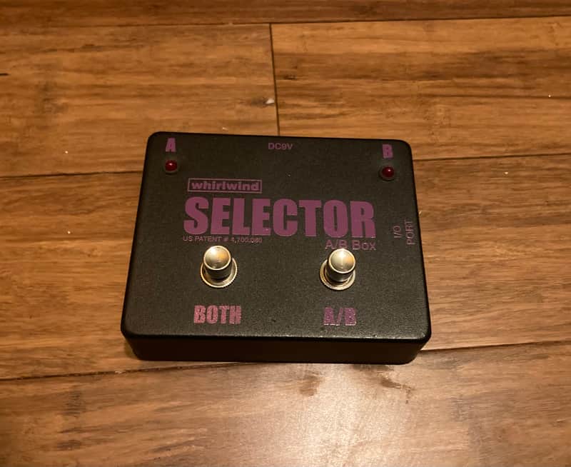 Whirlwind Selector A/B Box 2010s - Black image 1