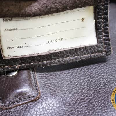 Levy's Premium Leather Bass Gigbag - Dark Brown **Amazing Quality** image 12
