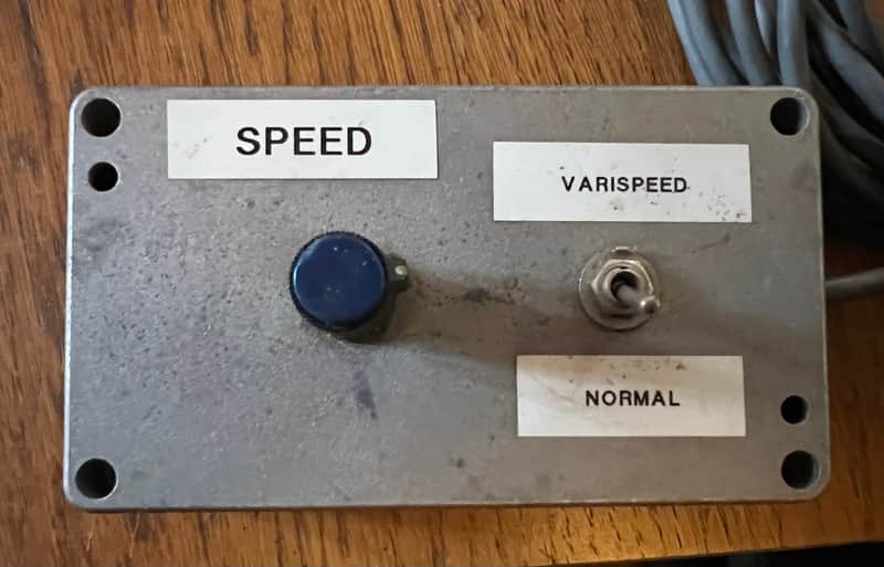 Varispeed controller for Studer 16 track 2” A80 Custom made image 1
