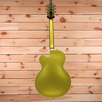 Gretsch G6120T-HR Brian Setzer Signature Hot Rod Hollow Body with Bigsby - Lime Gold - JT22124514 image 9