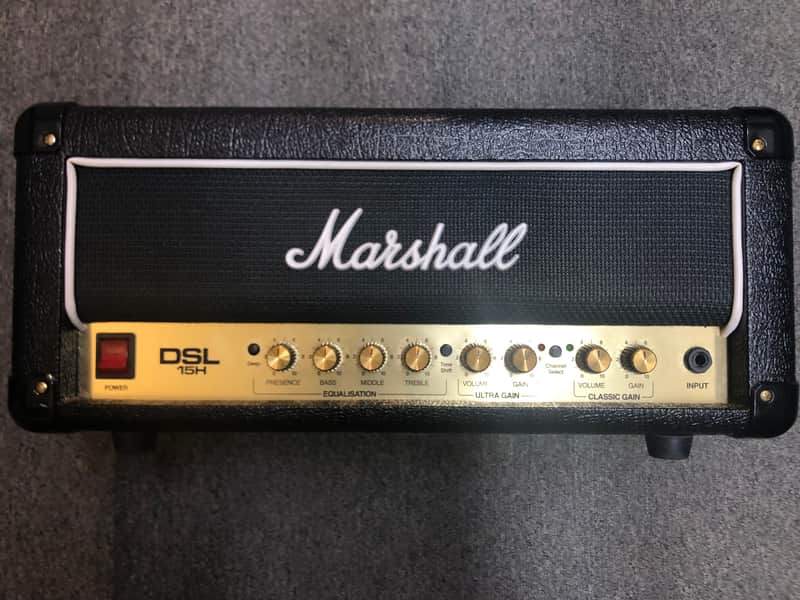 Marshall DSL15H 2-Channel 15-Watt Guitar Amp Head 2012 - 2017 - Black image 1