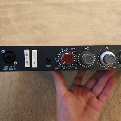 AMS Neve 1073SPX Mic Pre / EQ 2010s - Blue - Very Good Condition image 2
