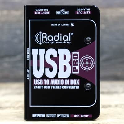 Radial Engineering USB Pro Stereo USB Laptop DI USB-PRO -MINT-in-box! -w/ Free Express Shipping! image 1