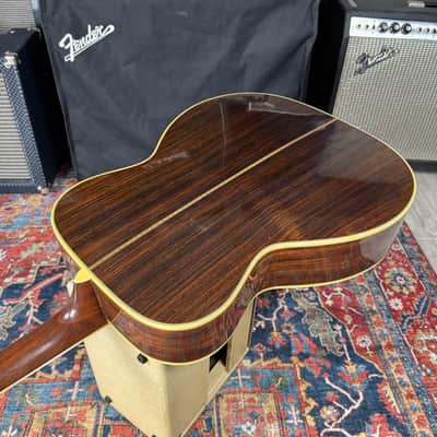 MIJ Morales BM-100 All Solid Wood 1979 "Big Mac" 0000 Size Thin Scalloped BracesAcoustic image 7