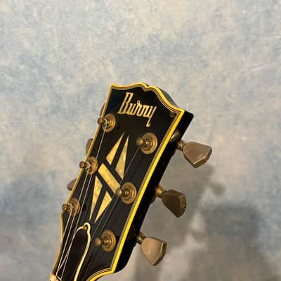 Burny Fernandes RLC 60 1980s Black Les Paul Custom Made in Japan
