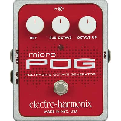 Electro-Harmonix Micro POG Polyphonic Octave Generator, MICRO POG image 3