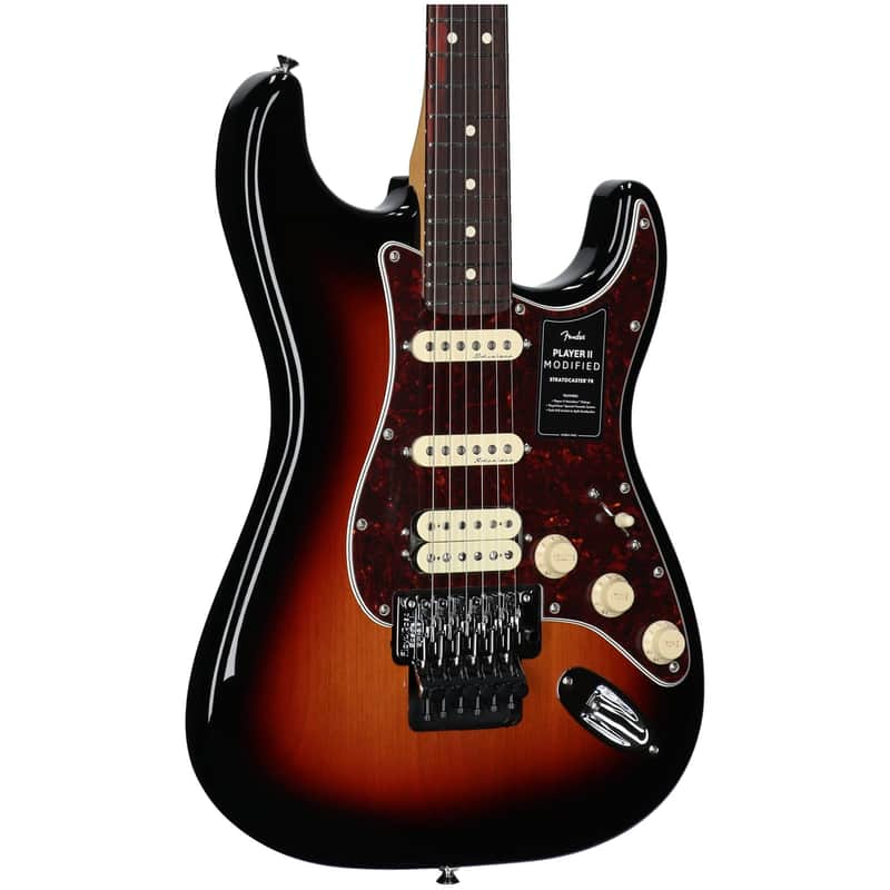 Fender Player II Modified Stratocaster HSS FR Electric Guitar, 3-Color Sunburst, Open Box (Very Good) image 1