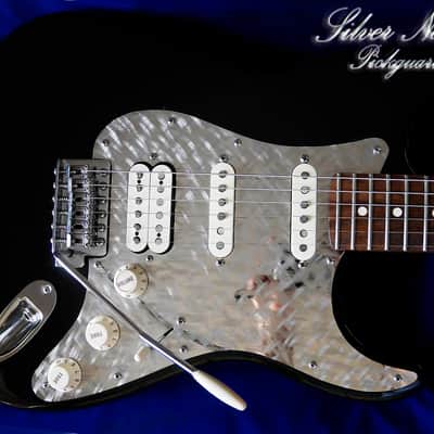 Silver Nova Stainless Steel Pickguard for Fender Stratocaster HSS Pro Steel Chrome Metal Strat Guard image 13
