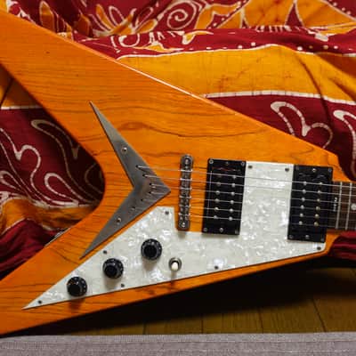 1980 Aria Pro II FV-800 Japan Vintage Flying V Type Electric Guitar MIJ image 3