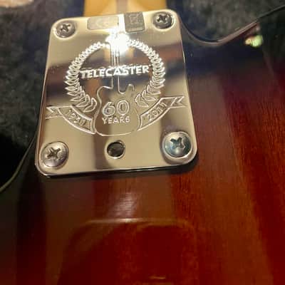 Fender "Tele-bration" Limited Edition 60th Anniversary Mahogany Telecaster with Maple Fretboard 2011 - 2-Tone Sunburst image 6