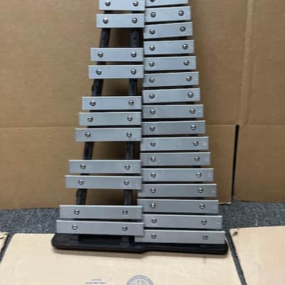 Unbranded Xylophone W/ Stand, Practice Pad, Carry Bag - Black / Grey image 10
