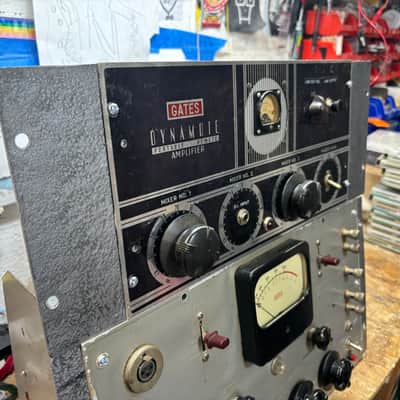 Super Hotroded Gates Dynamote Microphone Preamp with 48V+,rack ears, DI input, Internal PSU and more - Mic Pre image 22
