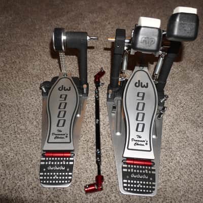 DW 9000 Double Bass Drum Pedal DWCP9002 with Bag image 7