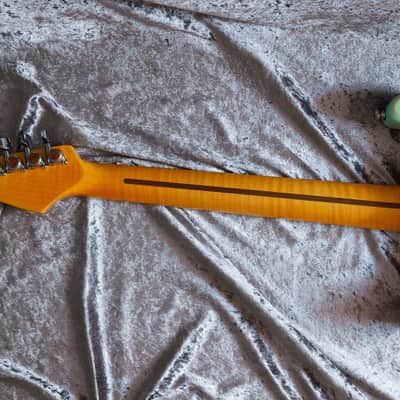 GB Liuteria Traditional Strato denim sky blue relic image 17