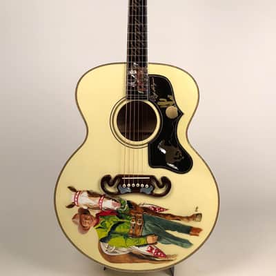 Rich & Taylor Roy Rogers "King of the Cowboys" Tribute Prototype Guitar Signed by Roy & Dale image 1