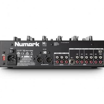 Numark M6 4-Channel USB DJ Mixer image 3