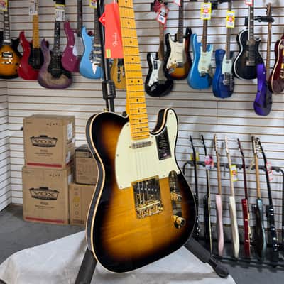 Fender 75th Anniversary American Professional II Custom Telecaster - 2-Color Sunburst w/OHSC & PLEK*D #621 image 4