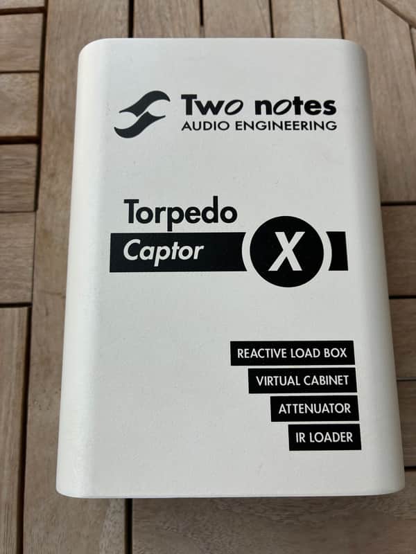 Two Notes Torpedo Captor X 8ohm Stereo Reactive Load Box / Attenuator 2020 - White image 1