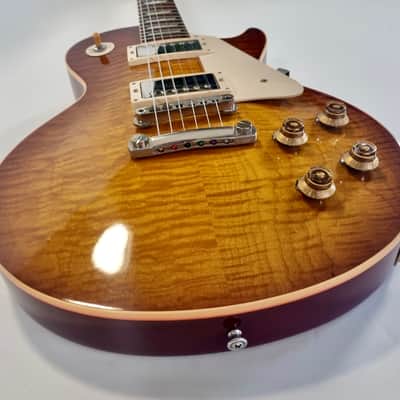 Gibson Les Paul Standard Reissue 1959 Historic Custom Shop 2005 Iced Tea Burst image 6