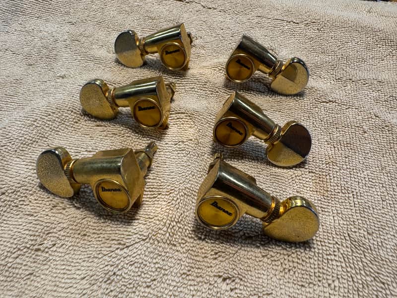 Ibanez Vintage 1979 Ibanez Artist Machine Heads 1979 Gold Plated image 1