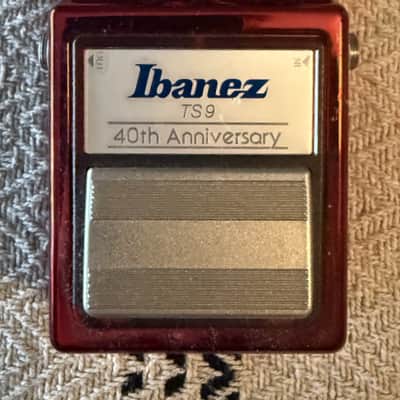 Ibanez Limited Edition TS9 40th Anniversary 2022 - Ruby image 2