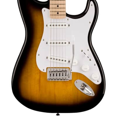 Fender Squier Sonic Stratocaster - 2-Color Sunburst w/ Frontman 10G Amp image 2