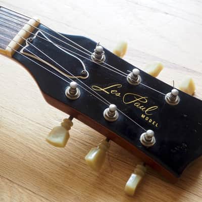 1980s Burny by Fernandez Super Grade Les Paul Standard Vintage Guitar Flame Top Japan image 4