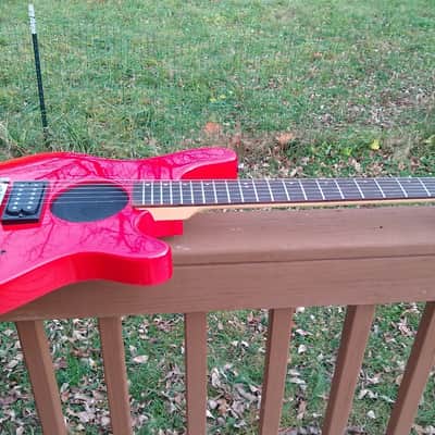 Lyon Travel Guitar w/ Built in Amp & Speaker image 2