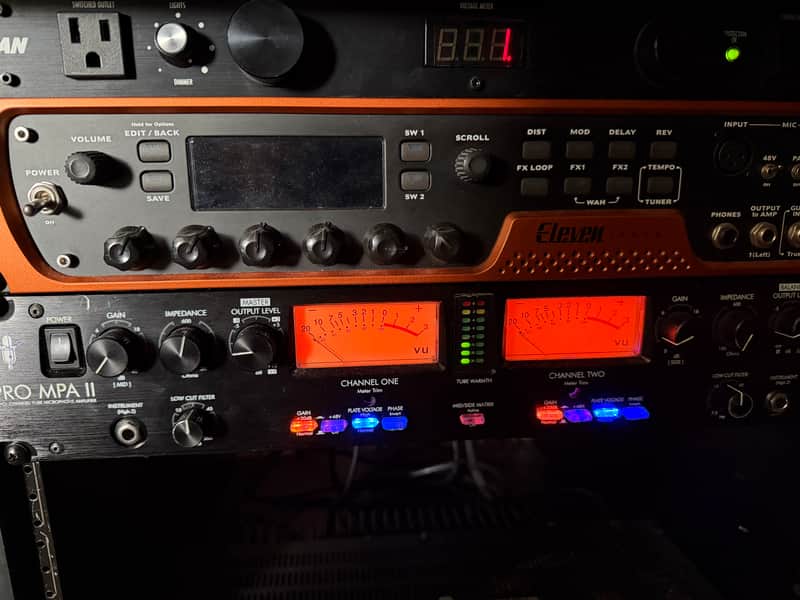 ART Pro MPA II 2-Channel Microphone Preamp