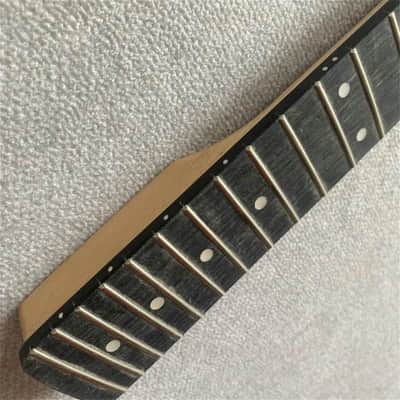 Maple Wood Electric Guitar Neck, Rosewood 22 Frets Fingerboard image 5