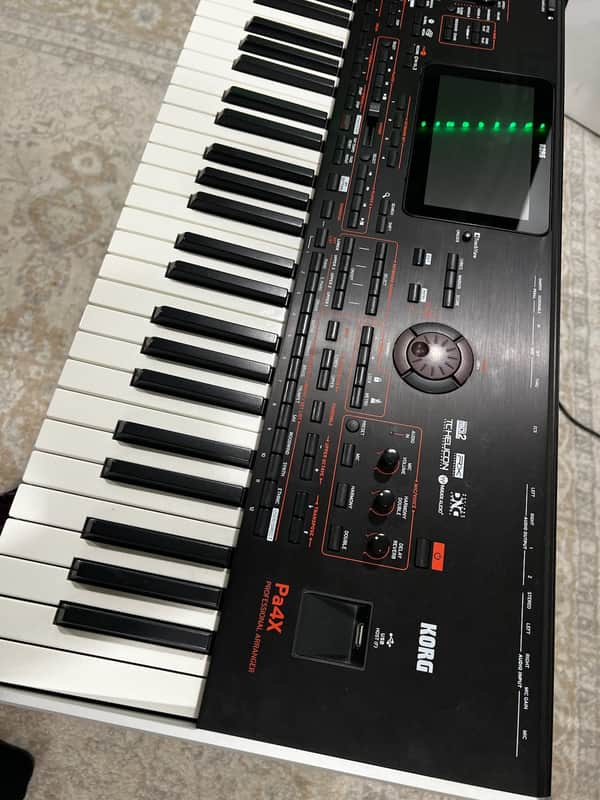 Korg Pa4X 61-Key Professional Arranger 2010s - Black image 1