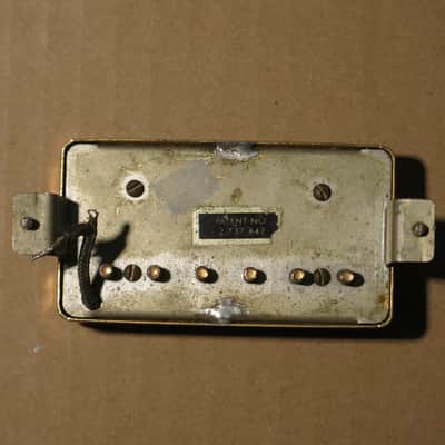 Gibson Humbucker Gibson embossed cover early 70s - gold image 4