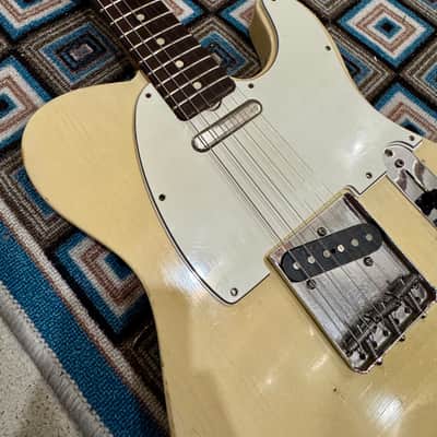 Fender 1968-1970 Telecaster Pickguard - 3-Ply Parchment image 6