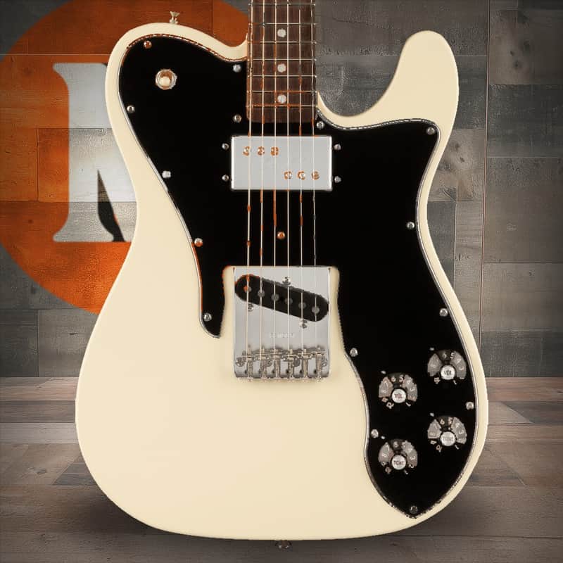 Fender American Vintage II 1977 Telecaster Custom, Rosewood Fingerboard - Olympic White image 1