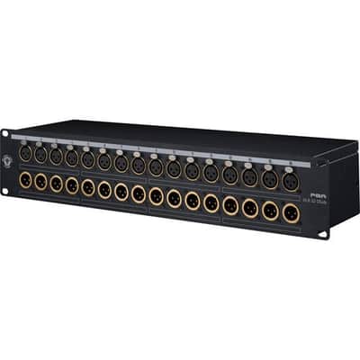 Black Lion Audio PBR XLR 32 D-Sub 32-Point Gold-Plated XLR/DB25 Patchbay image 3