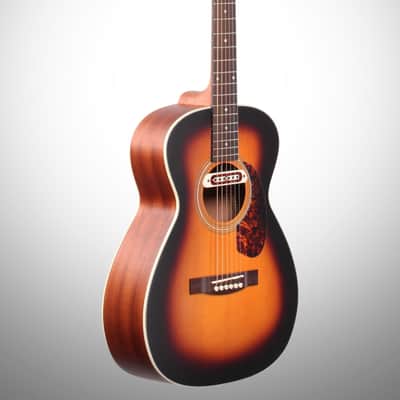 Guild M-240E Acoustic-Electric Guitar, Vintage Sunburst image 3