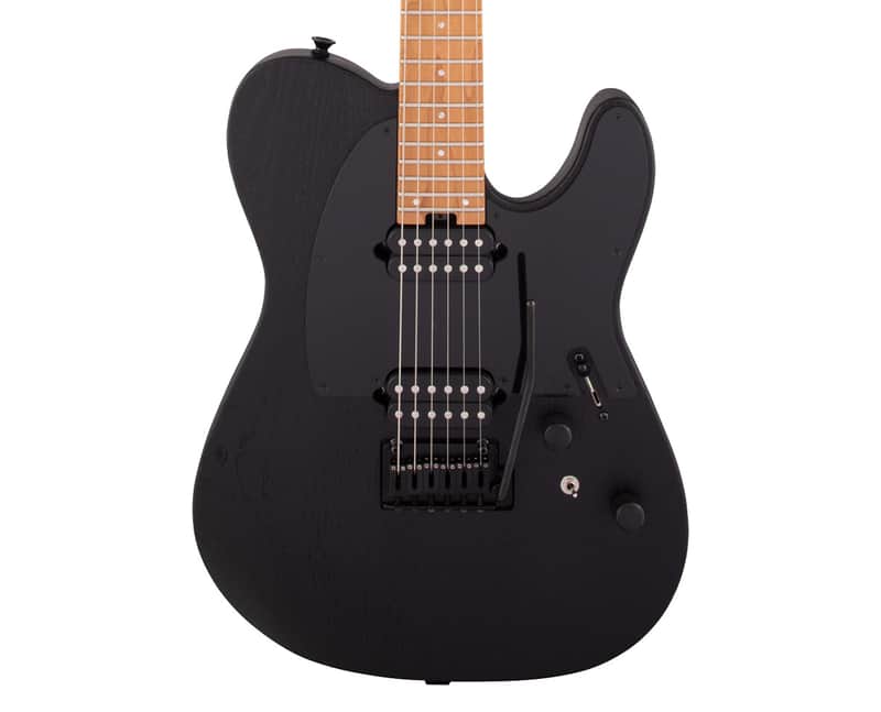 Used Charvel Pro-Mod So-Cal Style 2 24 HH 2PT Ash Electric Guitar Black Ash image 1