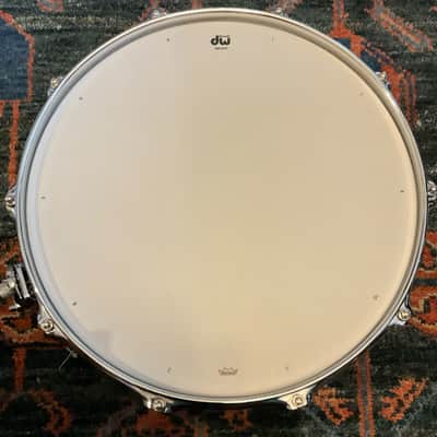 DW Collector’s Series 6.5x14 Birch Snare Classic Marine W/Chrome HW image 4