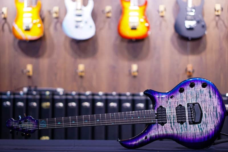 Ernie Ball Music Man John Petrucci Majesty Limited Edition 2023 - Crystal Amethyst gloss image 1