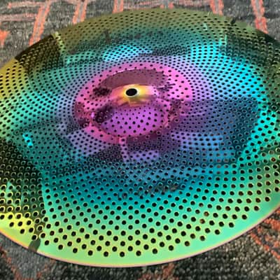 Aisen 16” Low Volume Crash Cymbal - Multi Color image 2