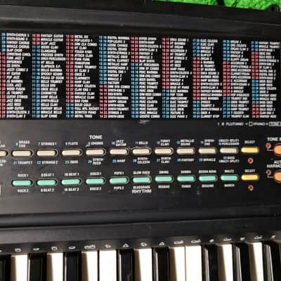 Vintage Casio CT-636 Keyboard Synth 465 Sound Tone Bank, Works