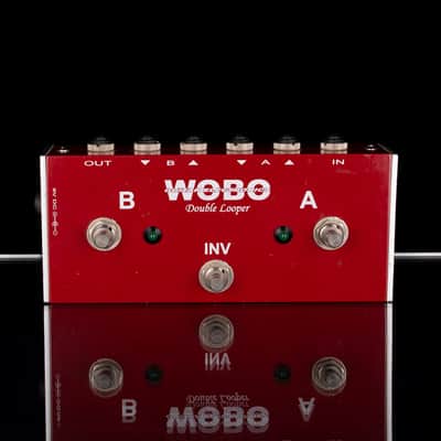Used WOBO Guitar Electronics Double Looper Red image 1