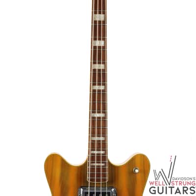 1967 Fender Coronado Bass II - Wildwood "Rainbow Golds" image 3