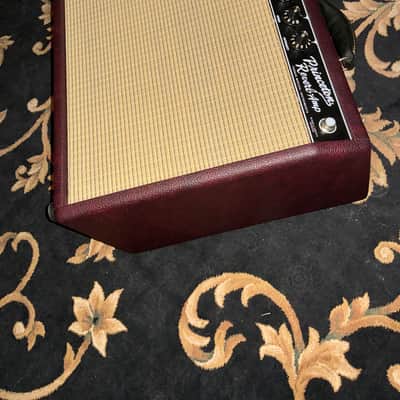 Fender '65 Princeton Reverb Reissue "Bordeaux Reserve" FSR Limited Edition 12-Watt 1x12" Guitar Combo 2010s - Wine Red / Wheat image 3