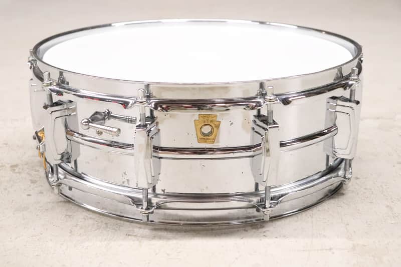 Ludwig 400 Supraphonic 5X14" Snare Drum Vintage 1960's COB Hoops image 1