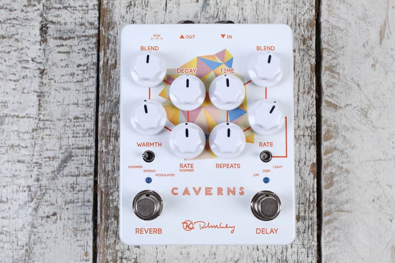 Keeley Caverns Delay / Reverb V2 Electric Guitar Delay and Reverb Effects Pedal image 1