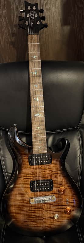 PRS SE Paul's Guitar 2022 Black Gold Burst image 1