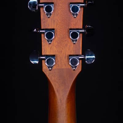 Yamaha FG830 Folk Acoustic Guitar, Autumn Burst image 10