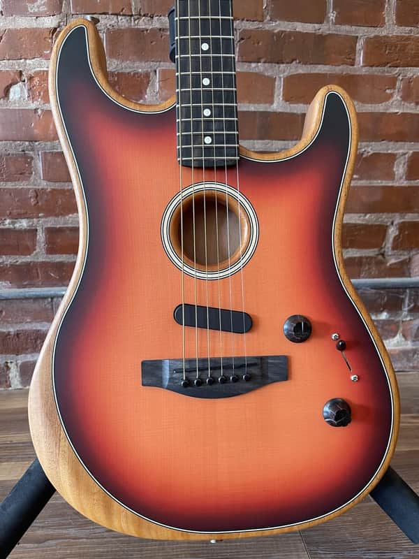 Fender 2021 American Acoustasonic Strat w/ Gig Bag