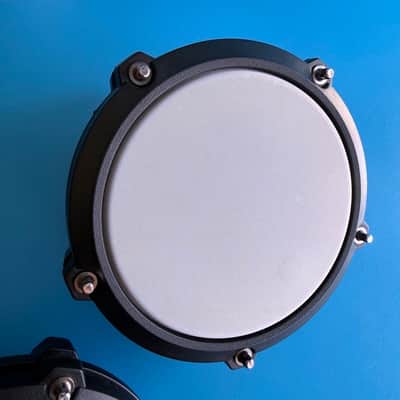ALESIS BLAZE E-Drum OEM Part: 6" Snare Tom White Mesh Single Zone Pad (2PCS)-V1 image 4